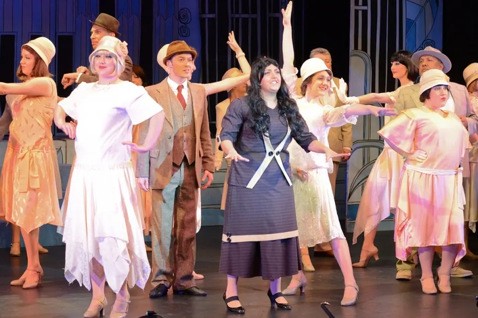 Willenhall Musical Theatre Company's 2014 production of Thoroughly Modern Millie at Dormston Mill Theatre, Sedgley.