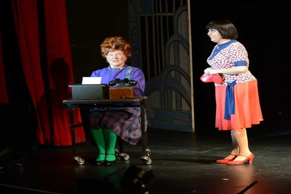Willenhall Musical Theatre Company's 2014 production of Thoroughly Modern Millie at Dormston Mill Theatre, Sedgley. Photograph 95 of 104.