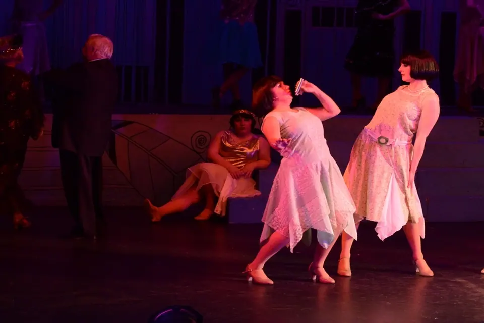 Willenhall Musical Theatre Company's 2014 production of Thoroughly Modern Millie at Dormston Mill Theatre, Sedgley. Photograph 98 of 104.