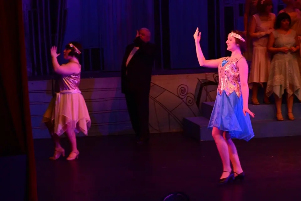 Willenhall Musical Theatre Company's 2014 production of Thoroughly Modern Millie at Dormston Mill Theatre, Sedgley. Photograph 103 of 104.
