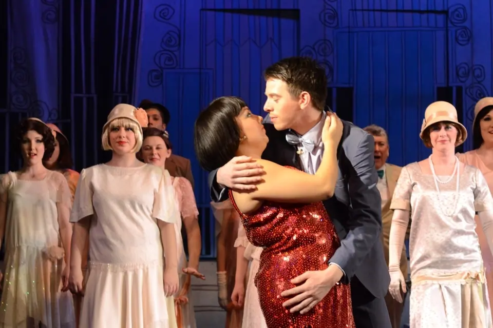 Willenhall Musical Theatre Company's 2014 production of Thoroughly Modern Millie at Dormston Mill Theatre, Sedgley. Photograph 13 of 30.