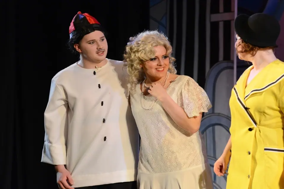 Willenhall Musical Theatre Company's 2014 production of Thoroughly Modern Millie at Dormston Mill Theatre, Sedgley. Photograph 20 of 30.