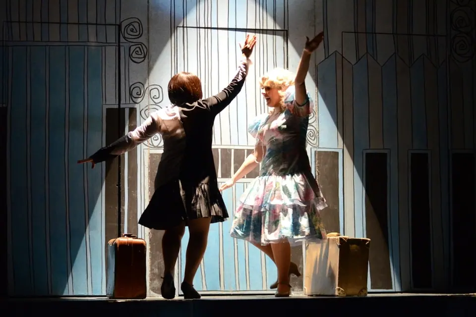 Willenhall Musical Theatre Company's 2014 production of Thoroughly Modern Millie at Dormston Mill Theatre, Sedgley. Photograph 27 of 30.
