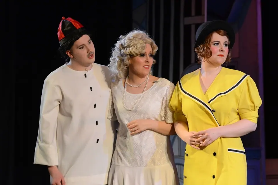 Willenhall Musical Theatre Company's 2014 production of Thoroughly Modern Millie at Dormston Mill Theatre, Sedgley. Photograph 26 of 104.