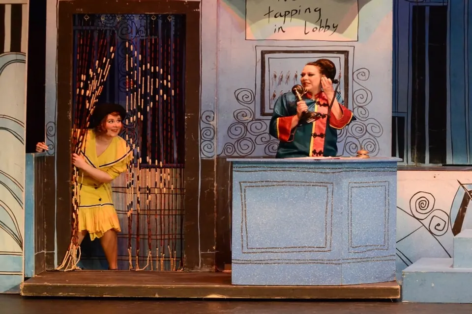 Willenhall Musical Theatre Company's 2014 production of Thoroughly Modern Millie at Dormston Mill Theatre, Sedgley. Photograph 32 of 104.