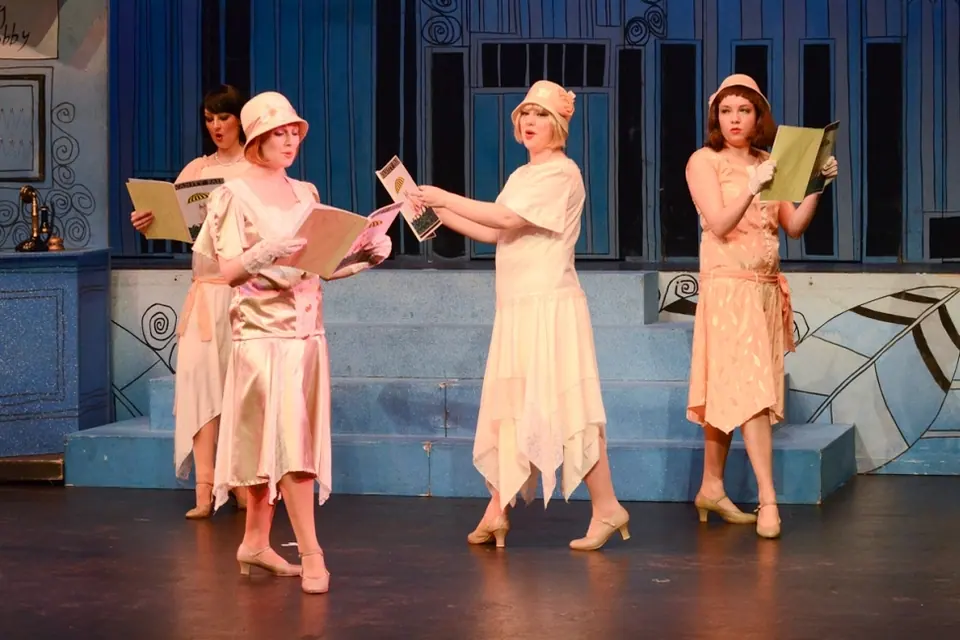 Willenhall Musical Theatre Company's 2014 production of Thoroughly Modern Millie at Dormston Mill Theatre, Sedgley. Photograph 33 of 104.