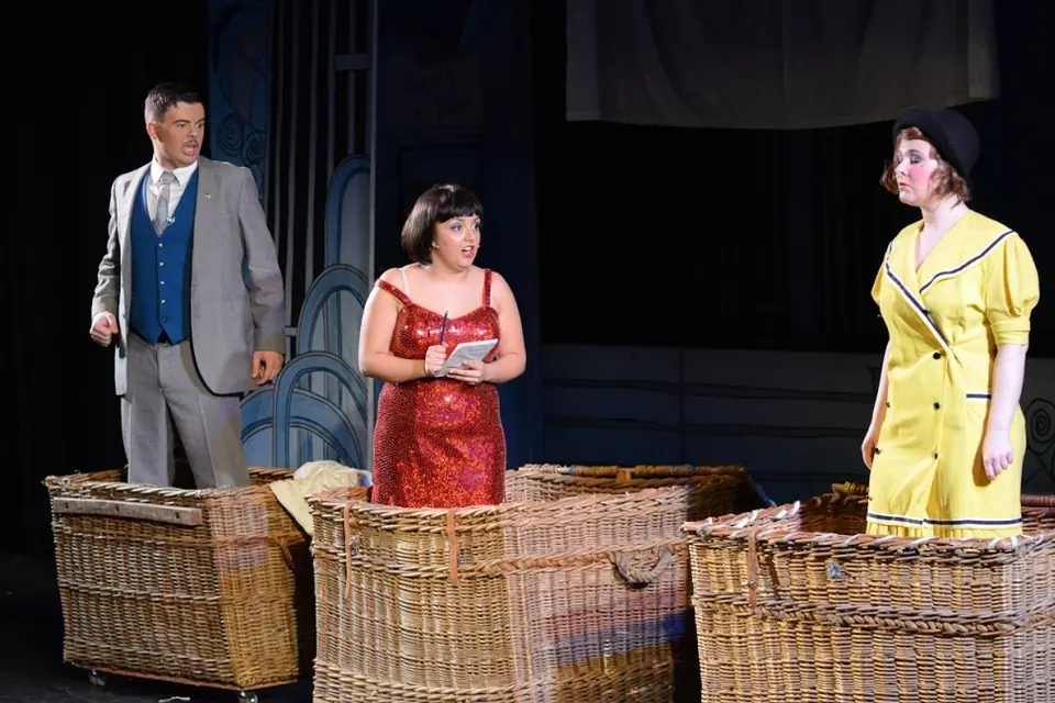 Willenhall Musical Theatre Company's 2014 production of Thoroughly Modern Millie at Dormston Mill Theatre, Sedgley. Photograph 44 of 104.