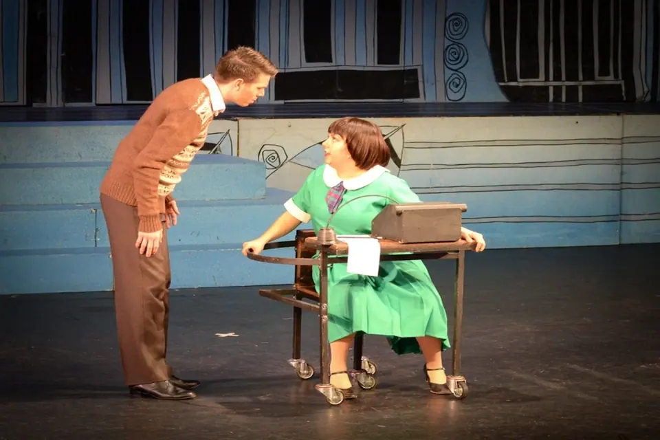 Willenhall Musical Theatre Company's 2014 production of Thoroughly Modern Millie at Dormston Mill Theatre, Sedgley. Photograph 54 of 104.