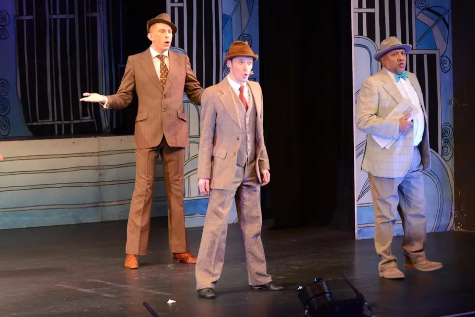 Willenhall Musical Theatre Company's 2014 production of Thoroughly Modern Millie at Dormston Mill Theatre, Sedgley. Photograph 60 of 104.