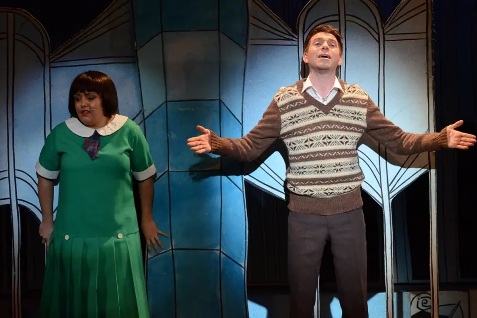 Willenhall Musical Theatre Company's 2014 production of Thoroughly Modern Millie at Dormston Mill Theatre, Sedgley. Photograph 62 of 104.