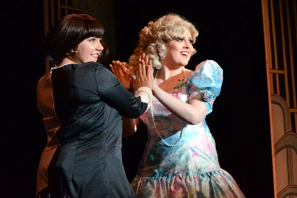 Willenhall Musical Theatre Company's 2014 production of Thoroughly Modern Millie at Dormston Mill Theatre, Sedgley. Photograph 71 of 104.