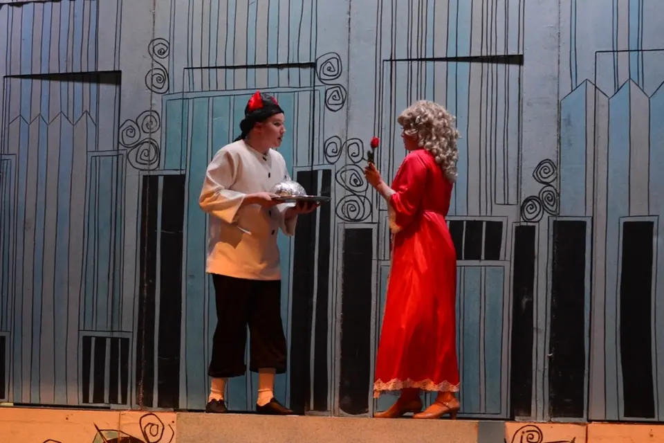 Willenhall Musical Theatre Company's 2014 production of Thoroughly Modern Millie at Dormston Mill Theatre, Sedgley. Photograph 74 of 104.