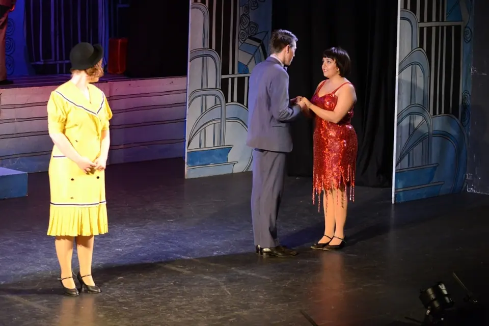 Willenhall Musical Theatre Company's 2014 production of Thoroughly Modern Millie at Dormston Mill Theatre, Sedgley. Photograph 75 of 104.