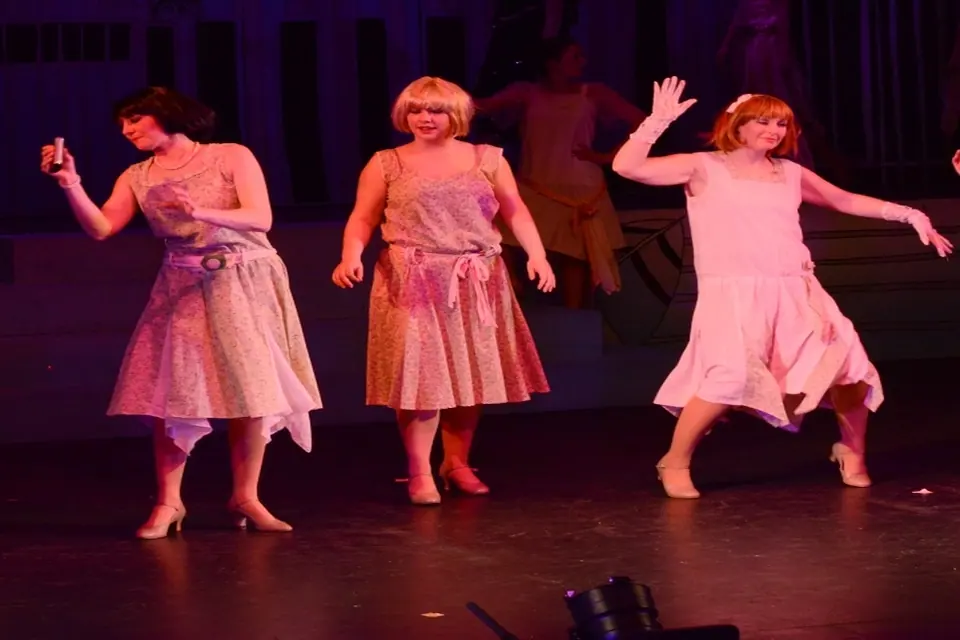 Willenhall Musical Theatre Company's 2014 production of Thoroughly Modern Millie at Dormston Mill Theatre, Sedgley. Photograph 78 of 104.