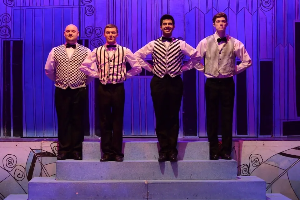Willenhall Musical Theatre Company's 2014 production of Thoroughly Modern Millie at Dormston Mill Theatre, Sedgley. Photograph 79 of 104.