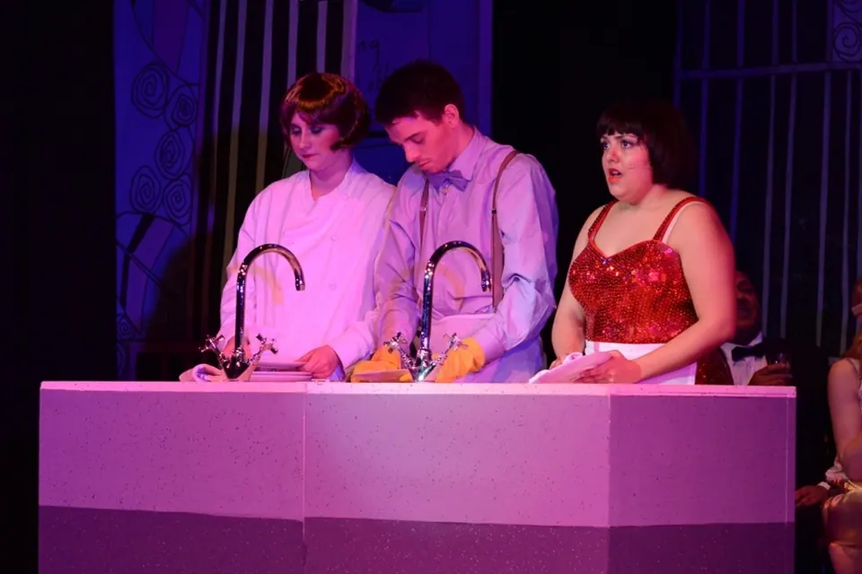 Willenhall Musical Theatre Company's 2014 production of Thoroughly Modern Millie at Dormston Mill Theatre, Sedgley. Photograph 80 of 104.