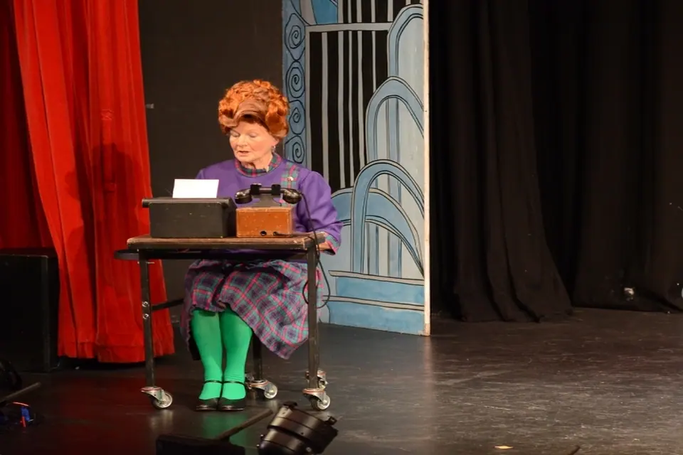 Willenhall Musical Theatre Company's 2014 production of Thoroughly Modern Millie at Dormston Mill Theatre, Sedgley. Photograph 85 of 104.