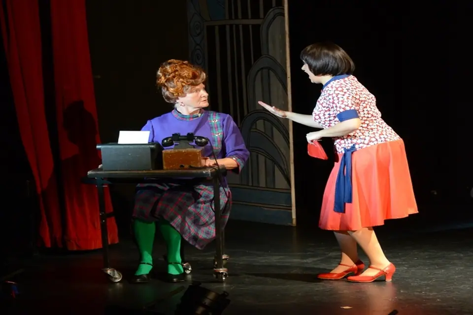 Willenhall Musical Theatre Company's 2014 production of Thoroughly Modern Millie at Dormston Mill Theatre, Sedgley. Photograph 88 of 104.