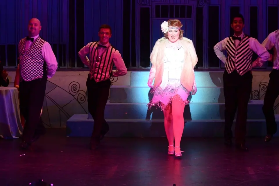 Willenhall Musical Theatre Company's 2014 production of Thoroughly Modern Millie at Dormston Mill Theatre, Sedgley. Photograph 89 of 104.