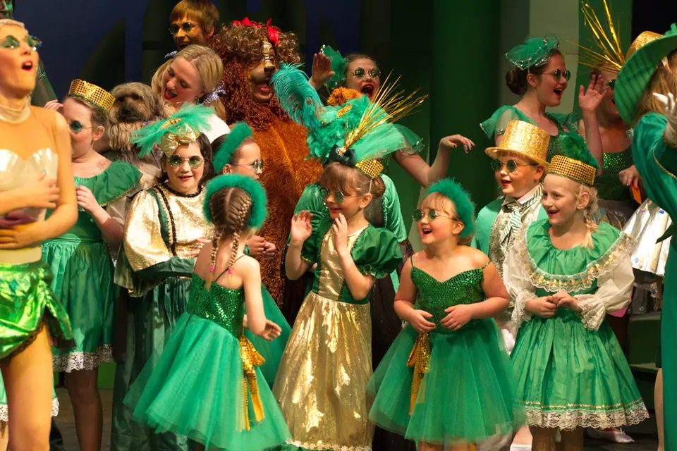 Willenhall Musical Theatre Company's 2012 production of Wizard of Oz. Photograph 3 of 30.
