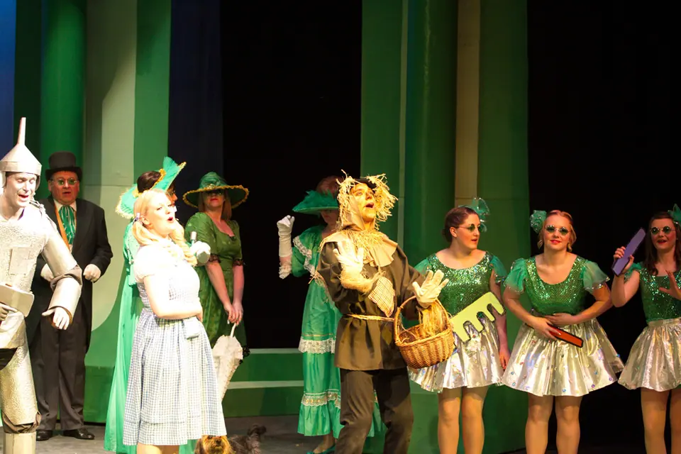 Willenhall Musical Theatre Company's 2012 production of Wizard of Oz. Photograph 5 of 30.