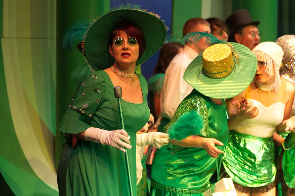 Willenhall Musical Theatre Company's 2012 production of Wizard of Oz. Photograph 10 of 30.