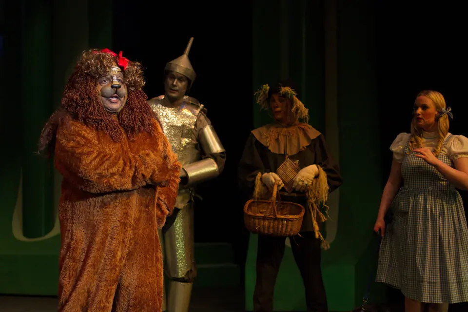 Willenhall Musical Theatre Company's 2012 production of Wizard of Oz at Dormston Mill Theatre, Sedgley. Photograph 69 of 74.