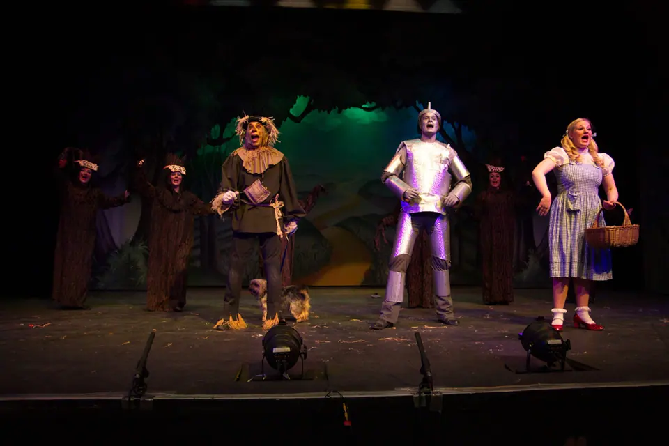 Willenhall Musical Theatre Company's 2012 production of Wizard of Oz at Dormston Mill Theatre, Sedgley. Photograph 71 of 74.