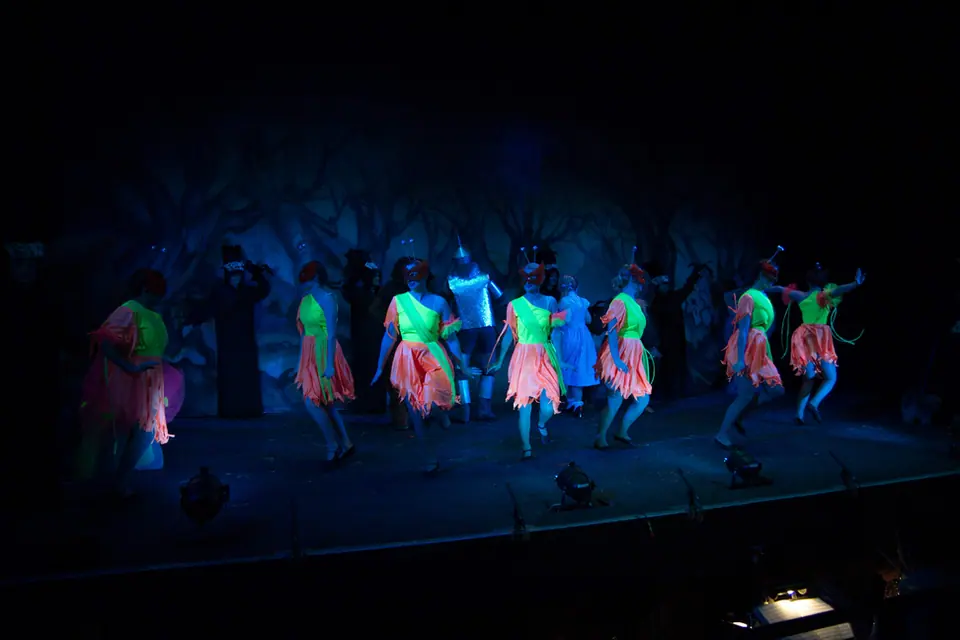 Willenhall Musical Theatre Company's 2012 production of Wizard of Oz at Dormston Mill Theatre, Sedgley. Photograph 73 of 74.