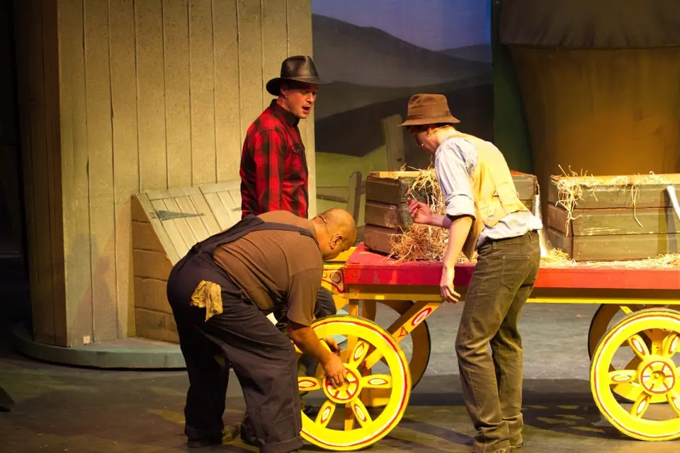 Willenhall Musical Theatre Company's 2012 production of Wizard of Oz. Photograph 13 of 30.