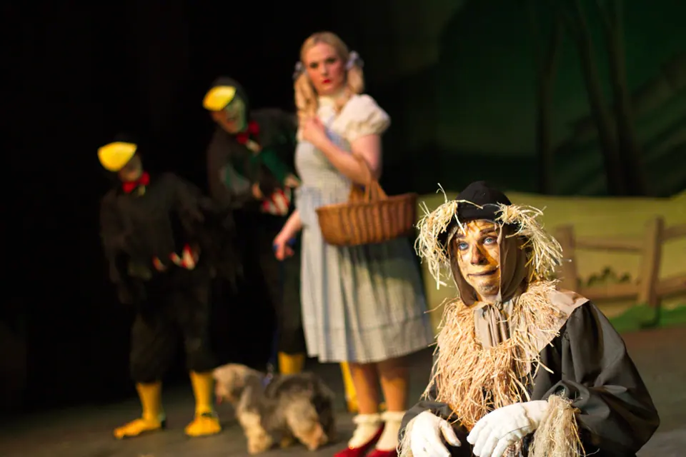 Willenhall Musical Theatre Company's 2012 production of Wizard of Oz at Dormston Mill Theatre, Sedgley. Photograph 22 of 74.