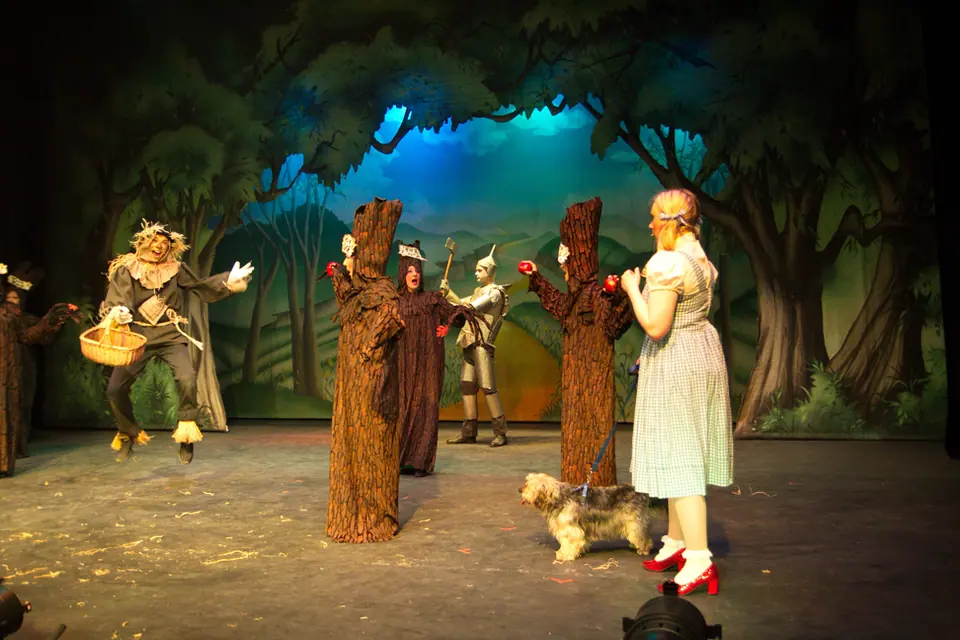 Willenhall Musical Theatre Company's 2012 production of Wizard of Oz at Dormston Mill Theatre, Sedgley. Photograph 27 of 74.