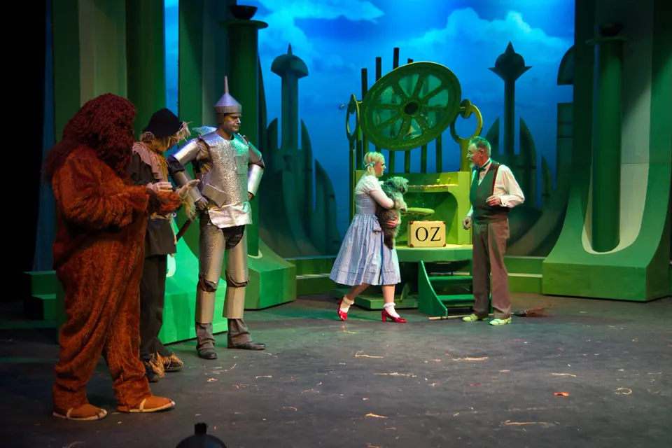 Willenhall Musical Theatre Company's 2012 production of Wizard of Oz at Dormston Mill Theatre, Sedgley. Photograph 28 of 74.