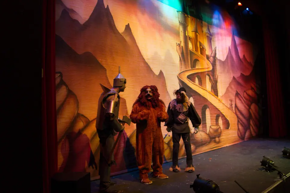 Willenhall Musical Theatre Company's 2012 production of Wizard of Oz at Dormston Mill Theatre, Sedgley. Photograph 36 of 74.