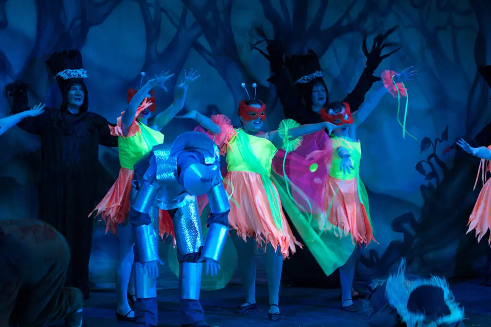 Willenhall Musical Theatre Company's 2012 production of Wizard of Oz at Dormston Mill Theatre, Sedgley. Photograph 38 of 74.