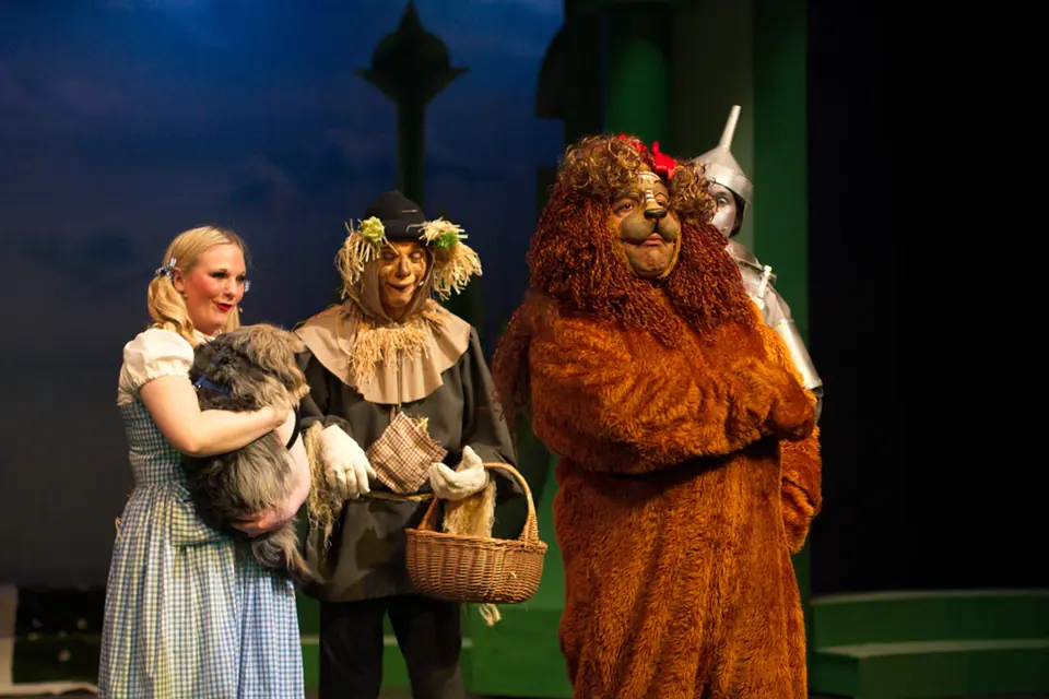 Willenhall Musical Theatre Company's 2012 production of Wizard of Oz at Dormston Mill Theatre, Sedgley. Photograph 40 of 74.