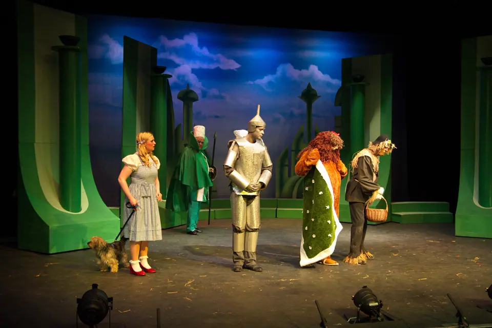 Willenhall Musical Theatre Company's 2012 production of Wizard of Oz at Dormston Mill Theatre, Sedgley. Photograph 44 of 74.