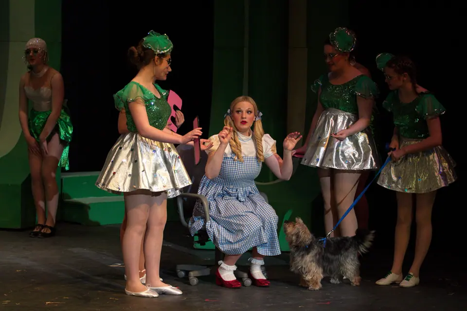 Willenhall Musical Theatre Company's 2012 production of Wizard of Oz at Dormston Mill Theatre, Sedgley. Photograph 47 of 74.