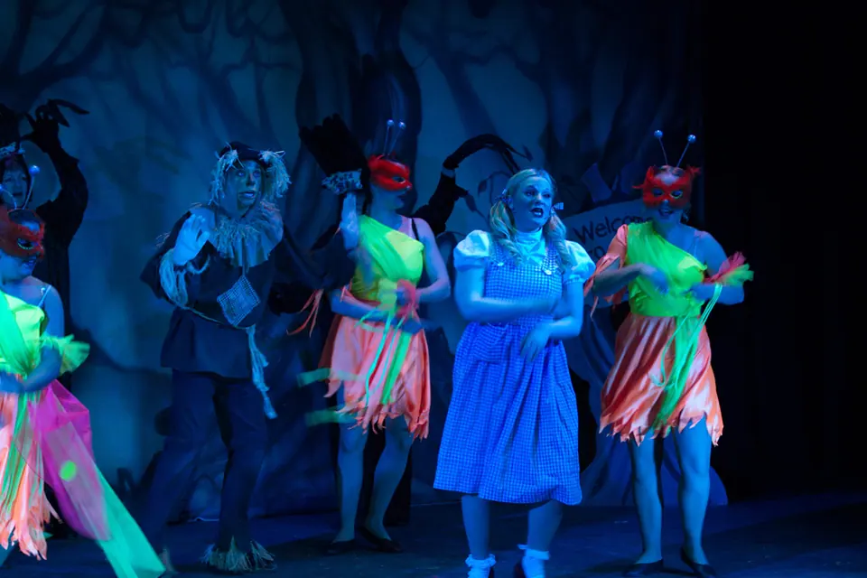Willenhall Musical Theatre Company's 2012 production of Wizard of Oz at Dormston Mill Theatre, Sedgley. Photograph 49 of 74.