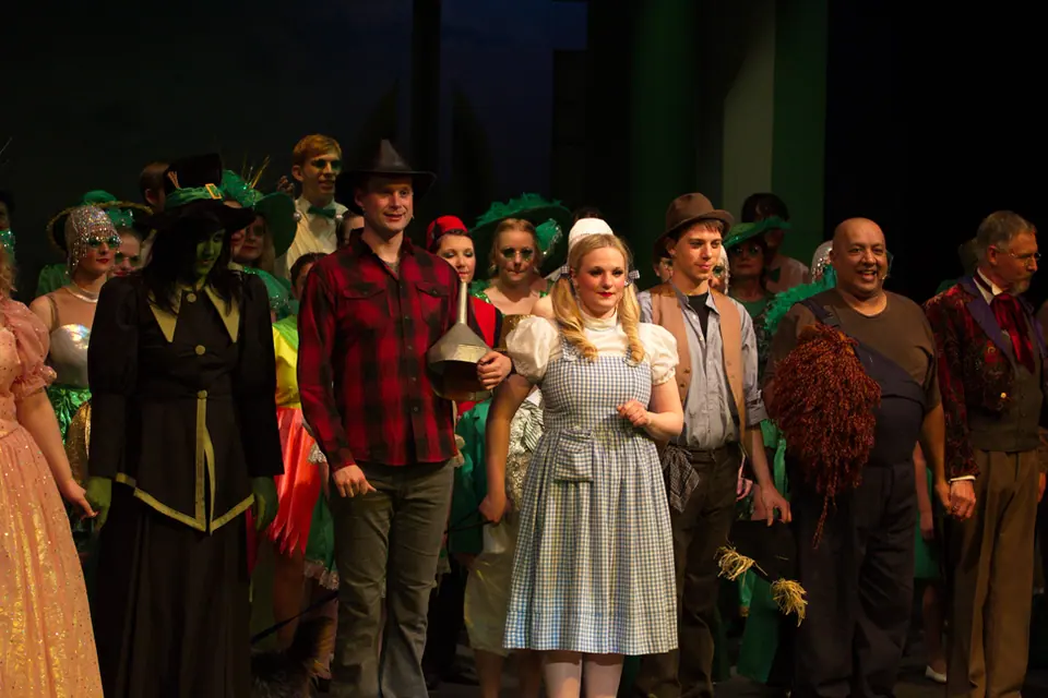 Willenhall Musical Theatre Company's 2012 production of Wizard of Oz at Dormston Mill Theatre, Sedgley. Photograph 50 of 74.