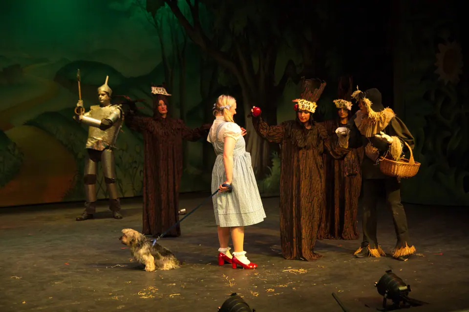 Willenhall Musical Theatre Company's 2012 production of Wizard of Oz at Dormston Mill Theatre, Sedgley. Photograph 59 of 74.