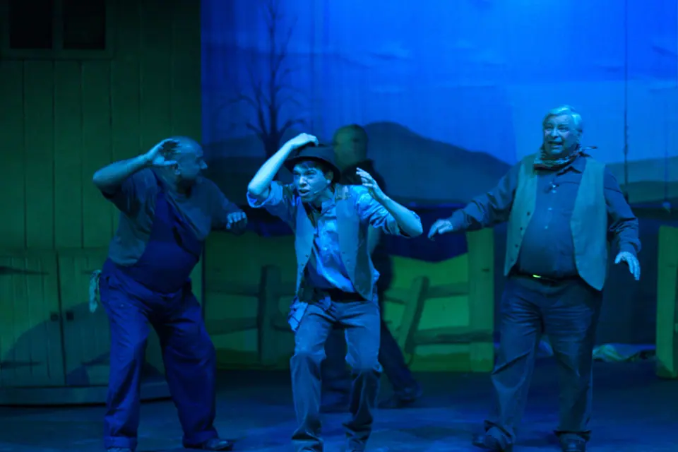 Willenhall Musical Theatre Company's 2012 production of Wizard of Oz at Dormston Mill Theatre, Sedgley. Photograph 64 of 74.