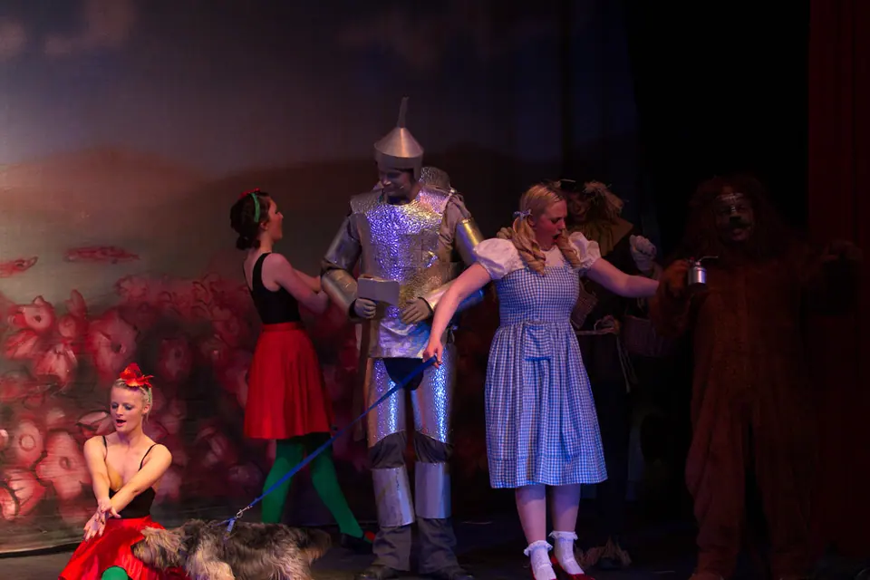 Willenhall Musical Theatre Company's 2012 production of Wizard of Oz at Dormston Mill Theatre, Sedgley. Photograph 66 of 74.